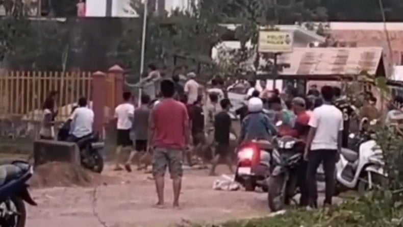 Serang Polsek Pangkalan Lampam, Sekelompok Orang Bawa Kabur 2 Tahanan Narkoba