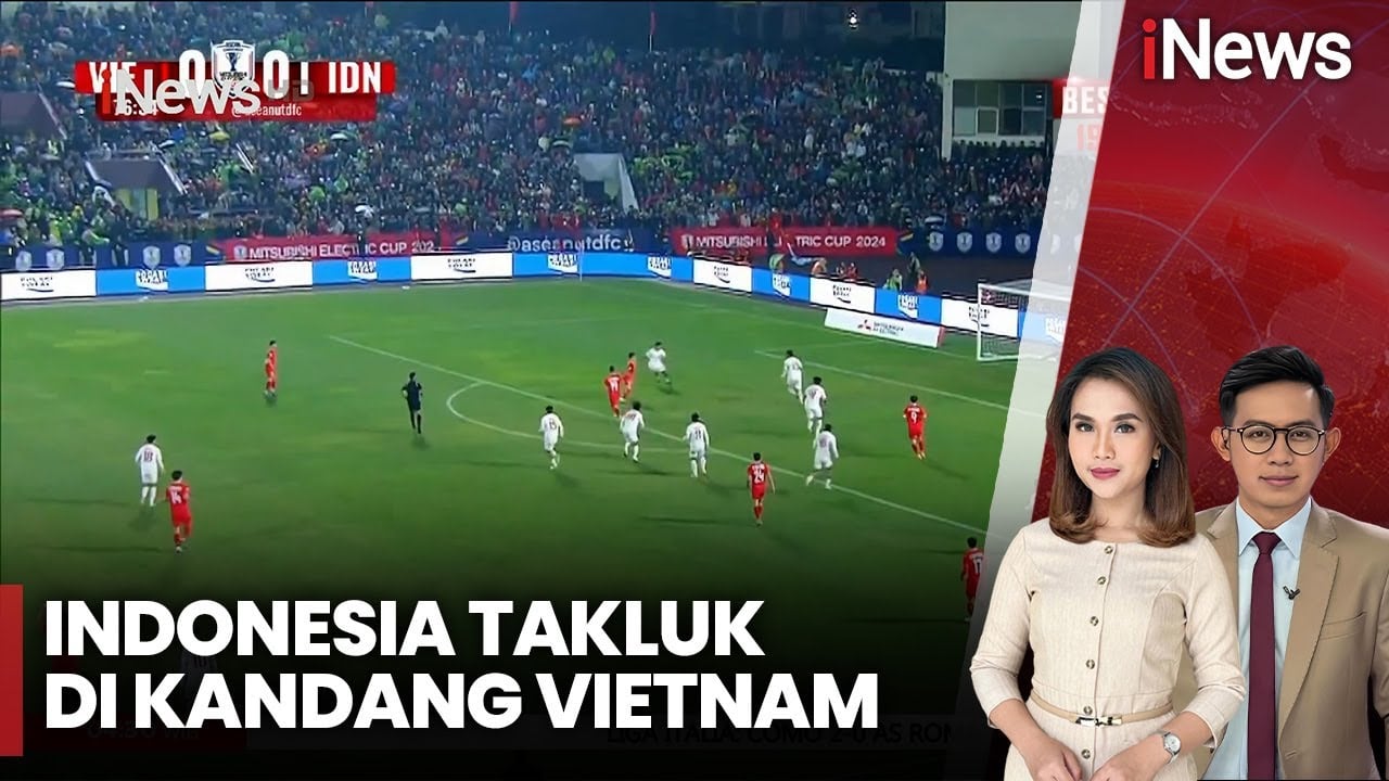 Video Highlight Timnas Indonesia vs Vietnam: Garuda Kalah Tipis