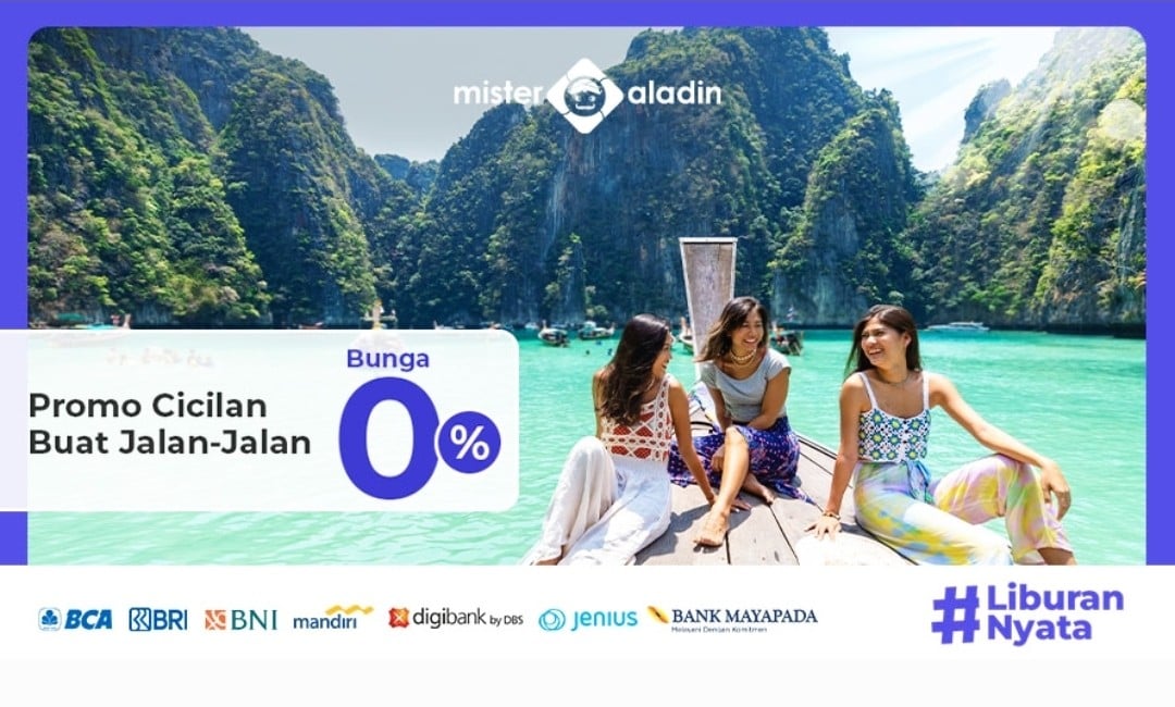 Promo Cicilan 0%: Asyiknya Liburan Tanpa Beban Biaya 