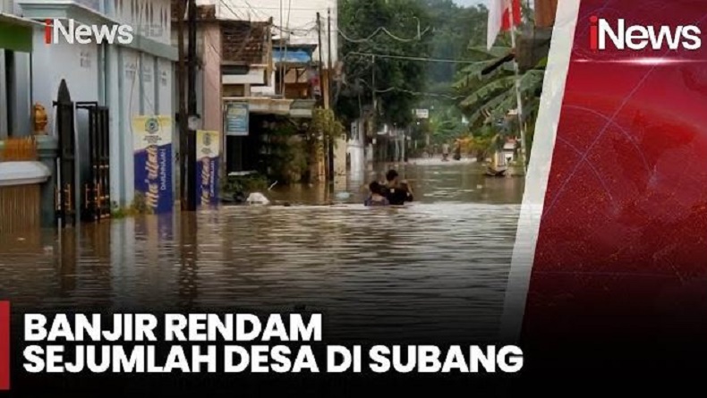 Banjir Rob di Subang, Ribuan Rumah di Pesisir Pantai Terendam