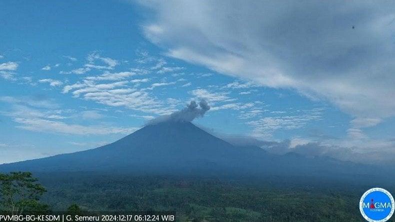 Erupsi Gunung Semeru, Warga Diminta Waspada Awan Panas Guguran