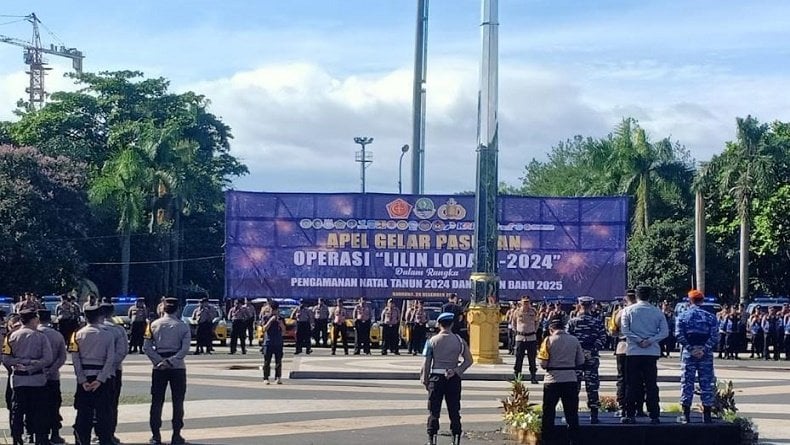 Operasi Lilin Lodaya, 1.221 Personel Gabungan Dikerahkan Amankan Nataru di Bandung