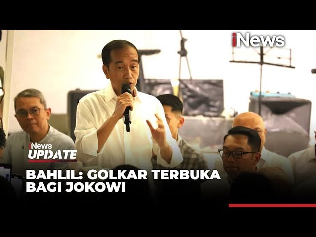 Jokowi Dipecat PDIP, Bahlil: Partai Golkar Inklusif Terbuka untuk Siapa Saja Bergabung