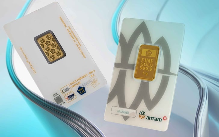 Harga Emas Antam Hari Ini Terbang Rp18.000 jadi Rp1.533.000 per Gram