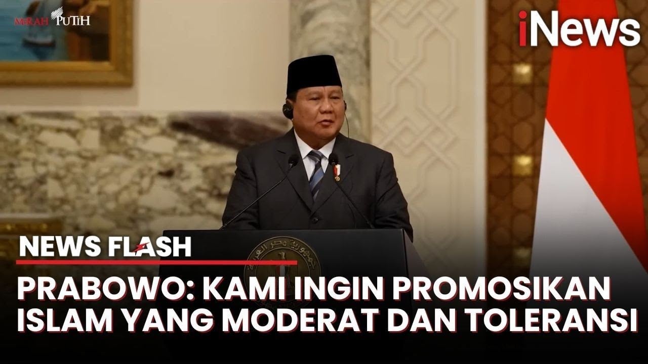 Prabowo: Islam Moderat Harus Dipromosikan untuk Lawan Ekstremisme dan Islamofobia