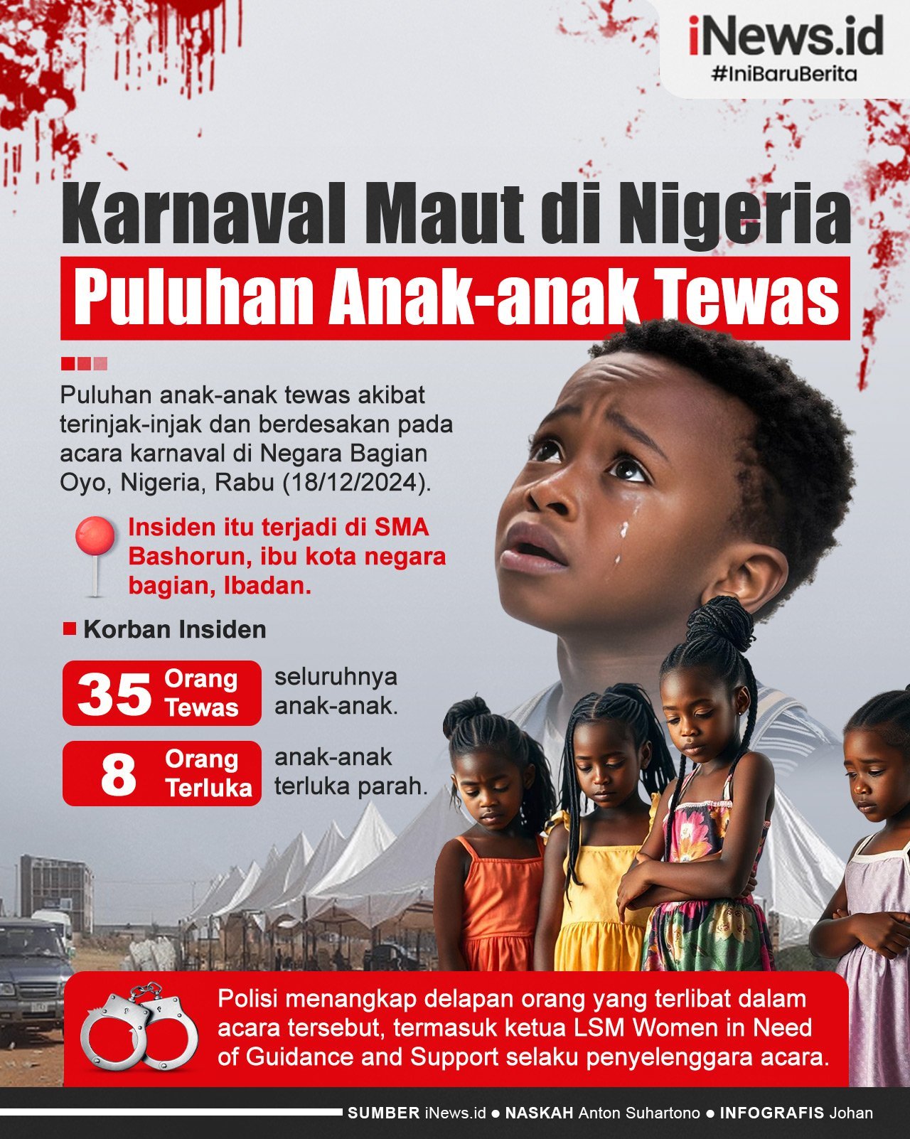 Infografis Karnaval Maut di Nigeria,Tewaskan Puluhan Anak-anak