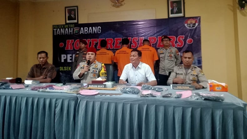 Bentrok Warga Vs Pekerja Tewaskan Mandor Proyek di Tanah Abang, 3 Pelaku Ditangkap