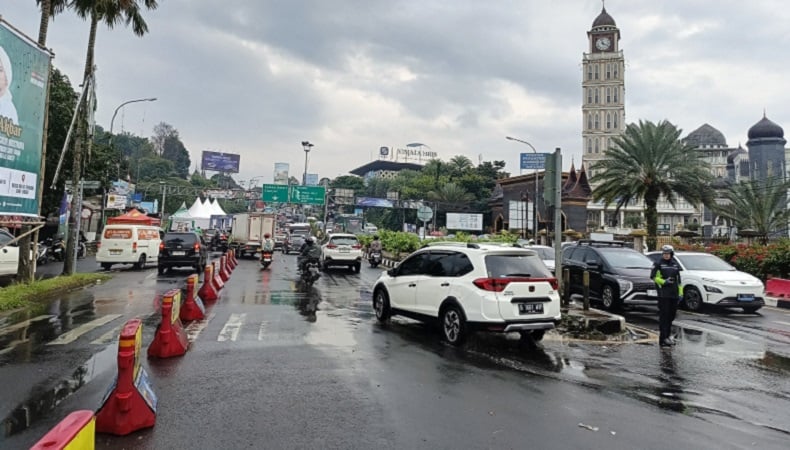 Lalin Jalur Puncak Bogor Sudah Kembali Normal Dua Arah Sore Ini 