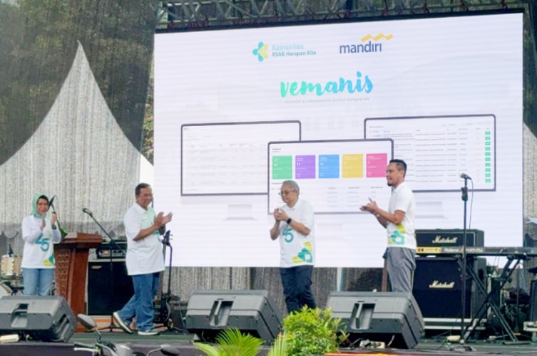 Bank Mandiri Perkuat Digitalisasi Sektor Kesehatan bersama RSAB Harapan Kita