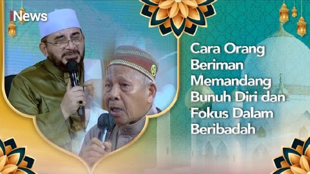 Bunuh Diri Hukumnya Haram, Habib Nabiel: Jangan Putus Asa, Segala Masalah Ada Solusinya