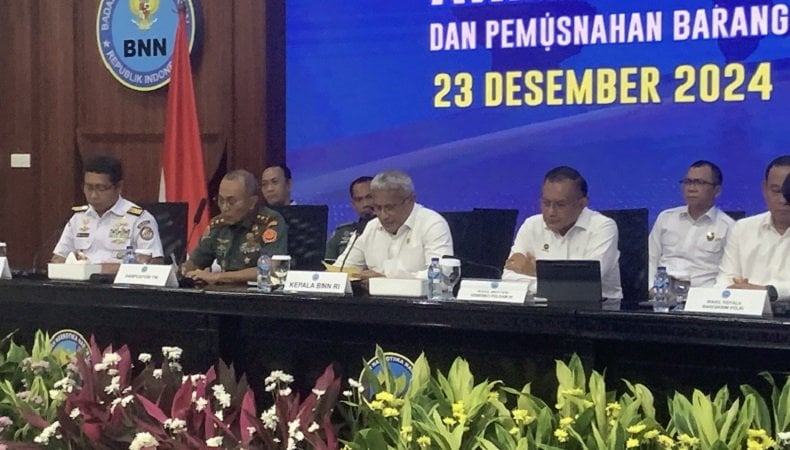 BNN Buru 363 DPO Kasus Narkoba selama 2024, 26 Tersangka Berhasil Ditangkap