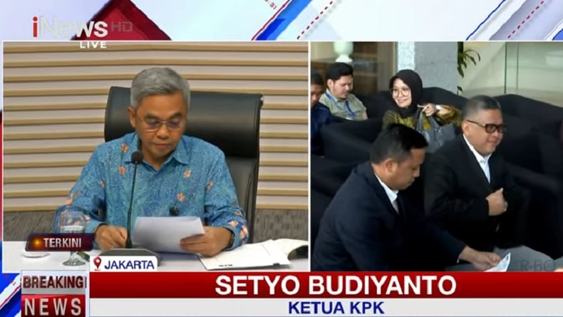 Breaking News: KPK Ungkap Hasto Terlibat Suap Wahyu Setiawan