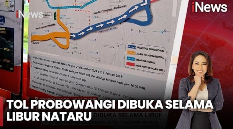 Menteri PU Tinjau Jalan Tol Fungsional Gending-Krasaan Jelang Libur Nataru