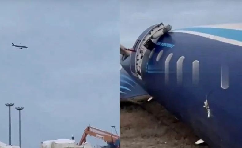 Pesawat Azerbaijan Airlines Bawa 67 Orang Jatuh di Kazakhstan, Sempat Tabrak Kawanan Burung