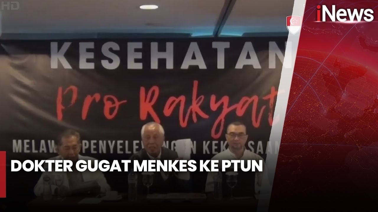 Sejumlah Dokter Gugat Menteri Kesehatan, Apa Masalahnya?