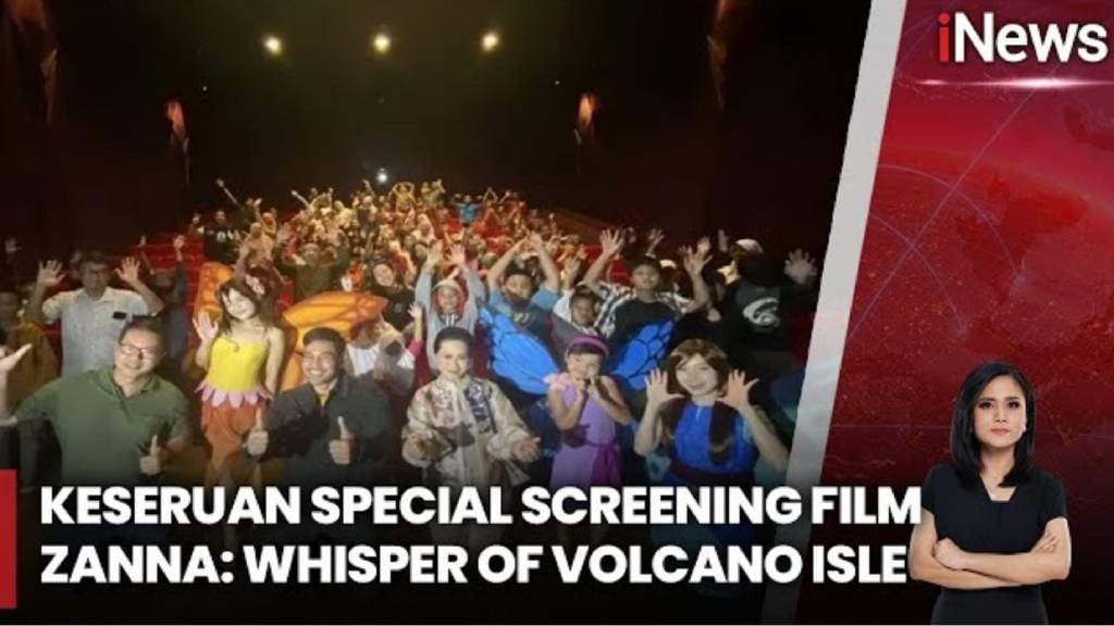 Bangga! Film ZANNA: Whisper of Volcano Isle Berstandar Internasional, Tayang 2 Januari 2025