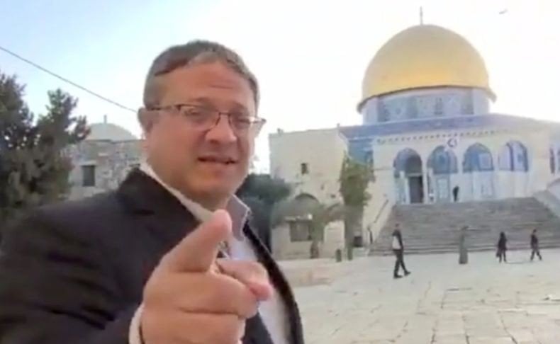 Bikin Ulah Lagi, Menteri Radikal Israel Itamar Ben Gvir Geruduk Masjid Al Aqsa