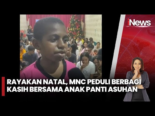 Rayakan Natal, MNC Peduli Salurkan Bantuan ke Panti Asuhan di Tangerang