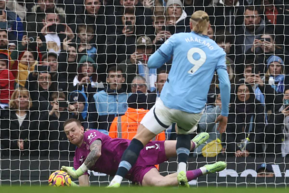 Erling Haaland Gagal Penalti, Man City Ditahan Everton pada Boxing Day Liga Inggris