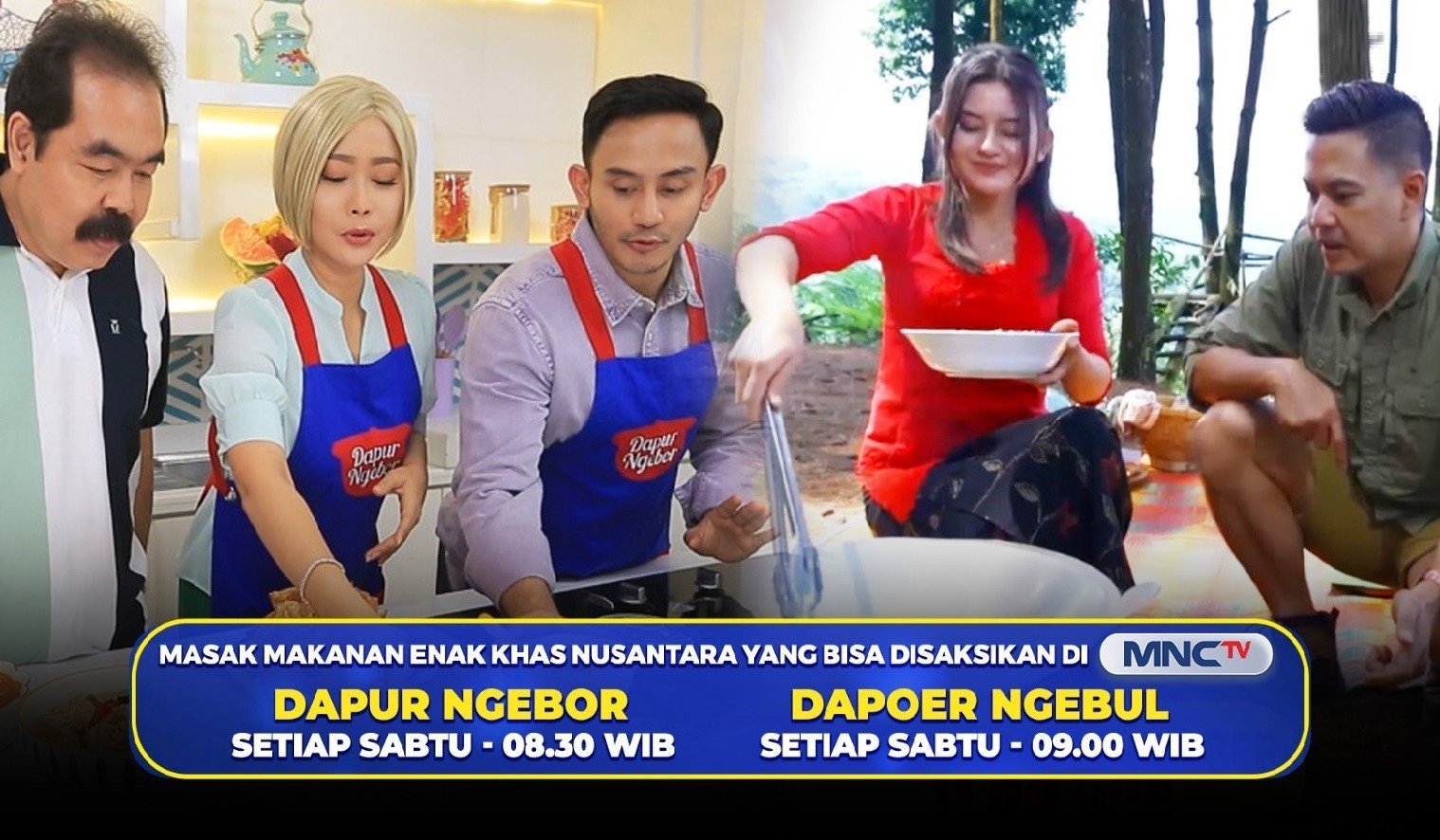 Saksikan Program Dapur Ngebor dan Dapoer Ngebul dalam Kuliner Nusantara di MNCTV