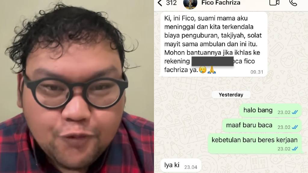 Profil dan Biodata Fico Fachriza, Komika yang Tipu Artis Modus Kurang Duit Mengurus Jenazah Bapak Sambungnya dan Mobil Kecelakaan 