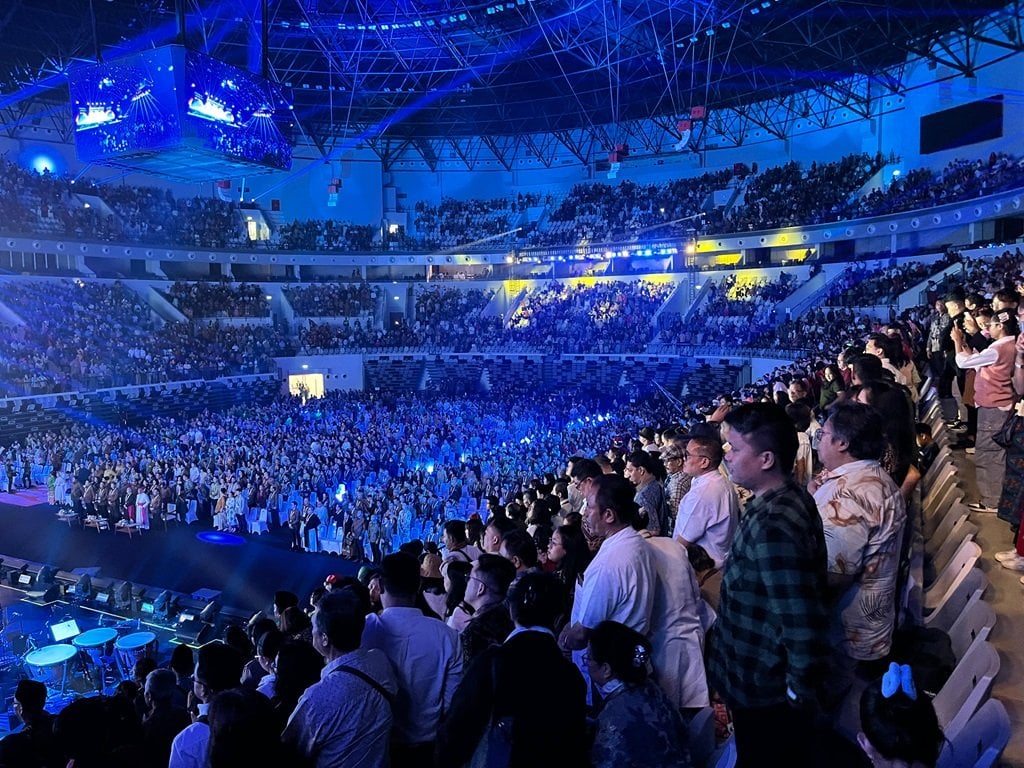 11.000 Umat Kristiani Hadiri Ibadah dan Perayaan Natal Nasional di GBK