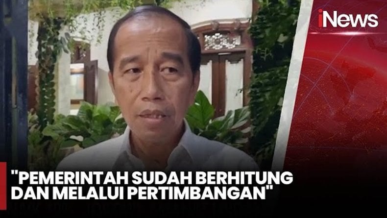 Respons Jokowi soal Polemik PPN 12 Persen: Pemerintah Sudah Pertimbangkan dengan Matang