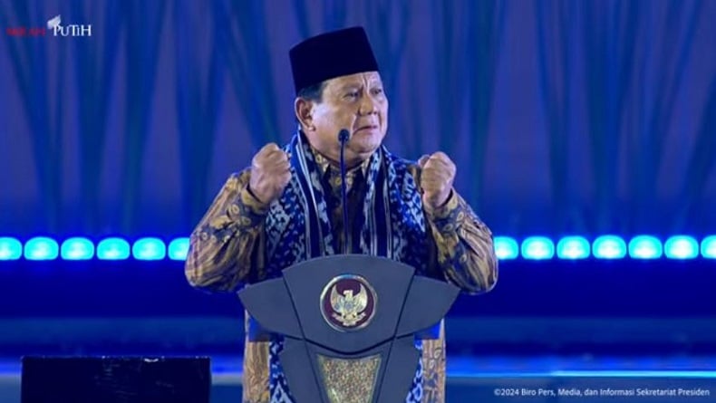 Prabowo Bangga dengan Timnya di Pemerintahan: 2 Bulan 8 Hari Saya Lihat Lumayan, Ada yang Goreng Sana Sini