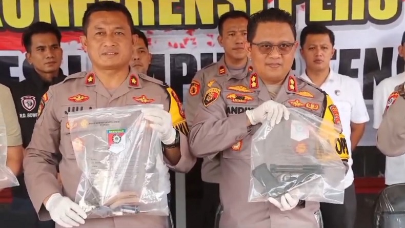 Polisi Gerebek Tempat Pembuatan Senpi Rakitan di Lampung Tengah, 1 Orang Ditangkap