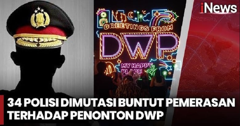 Kapolda Metro Jaya Mutasi 34 Polisi Imbas Dugaan Peras 45 Penonton DWP asal Malaysia