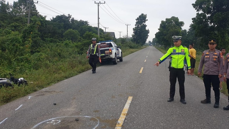 Berangkat Kerja Naik Motor, ASN di Muratara Tewas Tabrak Kerbau