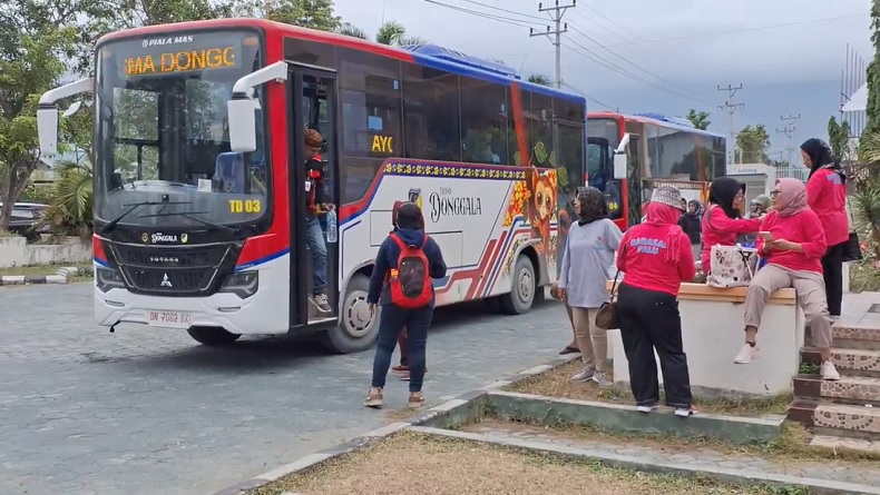 Bus Trans Donggala Mulai Uji Coba, Atasi Kebiasaan ASN Nebeng Berangkat Kerja