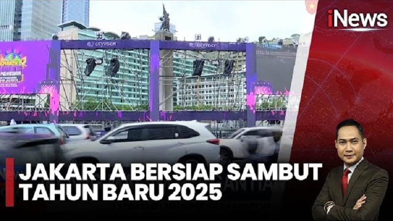 Jelang Malam Tahun Baru 2025, Panggung Spektakuler Disiapkan di Bundaran HI