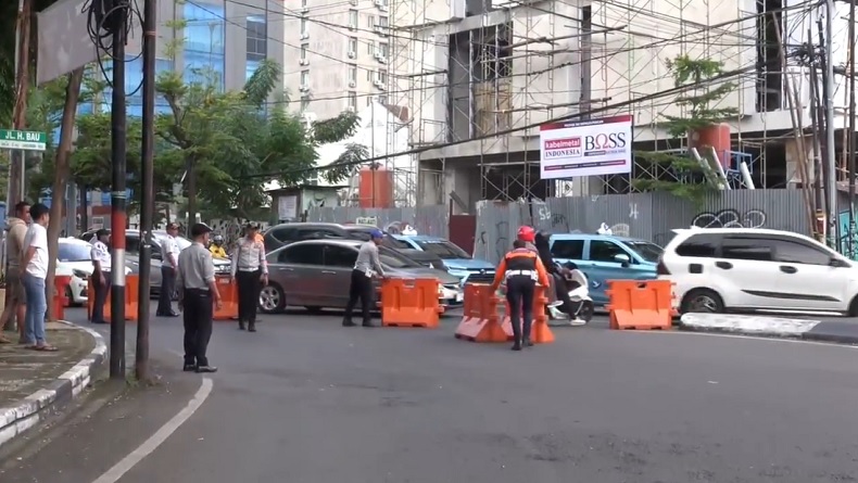 11 Ruas Jalan yang Ditutup saat Malam Tahun Baru di Makassar