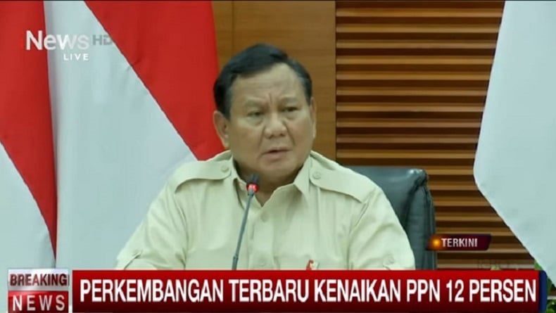 PPN 12 Persen, Prabowo: Kebijakan Pajak Harus Utamakan Kepentingan Rakyat