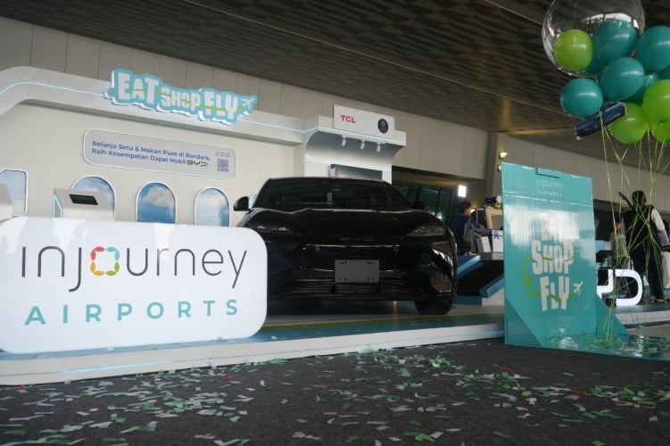 Belanja di 6 Bandara InJourney Airports, Dapatkan Hadiah Mobil Listrik Tanpa Diundi!