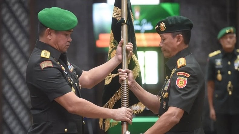 Sertijab, Letjen Mohammad Fadjar Resmi Jabat Pangkostrad