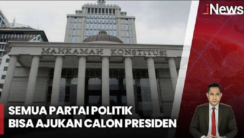 MK Hapus Pencalonan Ambang Batas Presiden, Ini Pertimbangannya