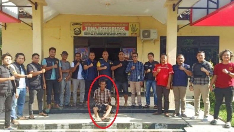 Pembunuh Pria yang Mayatnya Ditemukan di Kebun Karet Musi Rawas Ditangkap