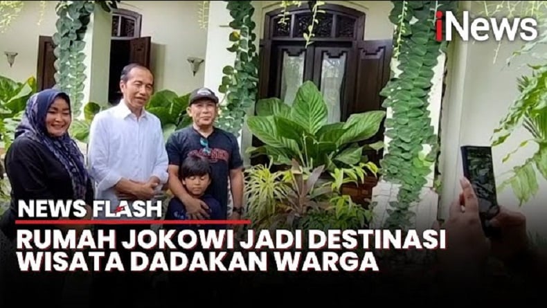 Rumah Jokowi di Solo Jadi Destinasi Wisata Dadakan Warga