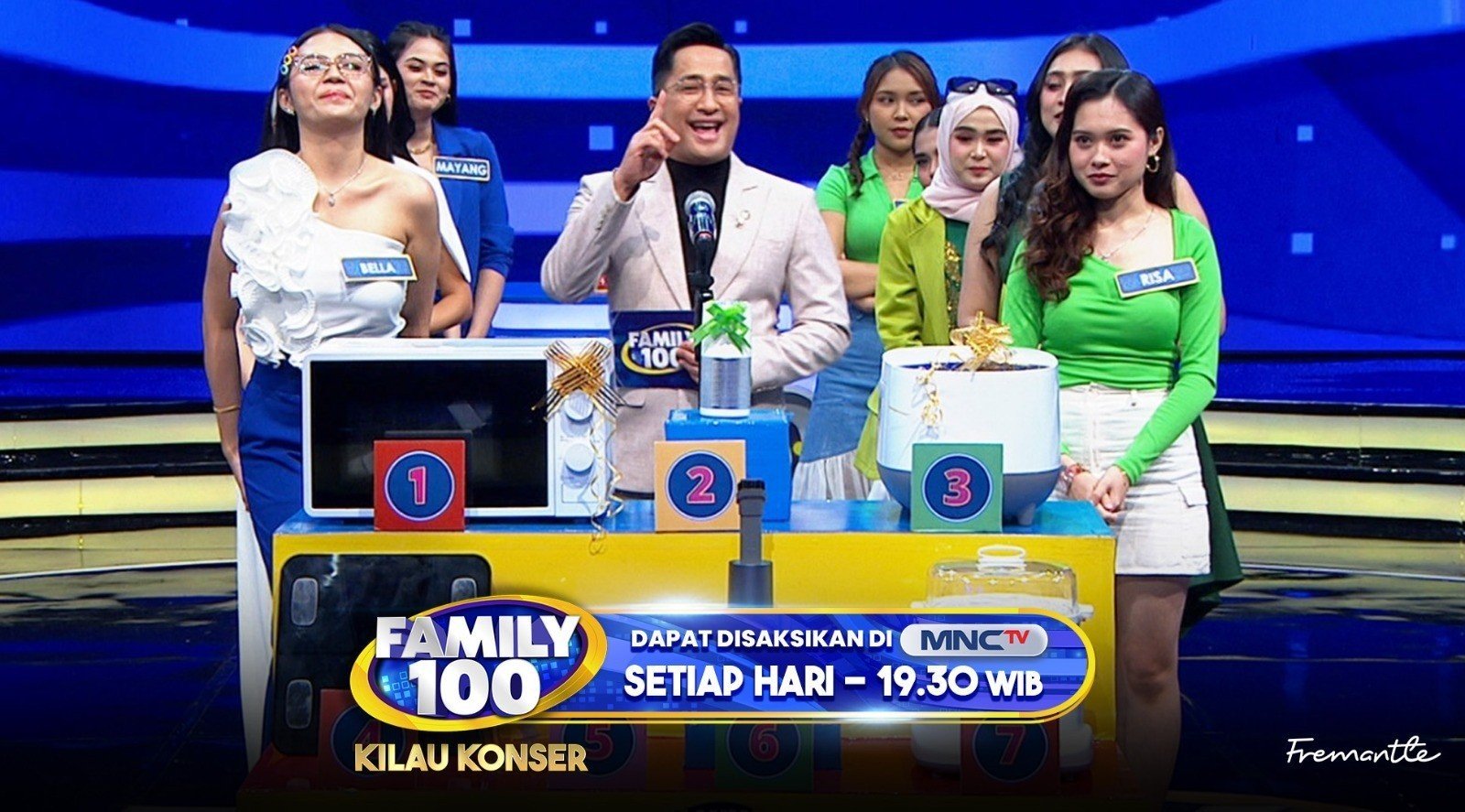 Keseruan Bersama Halda dan Arafah, Saksikan Family 100 Spesial Kilau Konser Double Episode