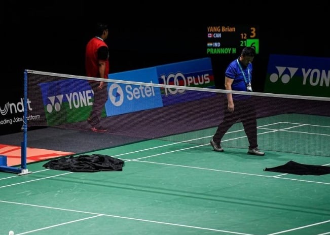 Atap Axiata Arena Bocor, Laga Sejumlah Wakil Indonesia di Malaysia Open 2025 Tertunda