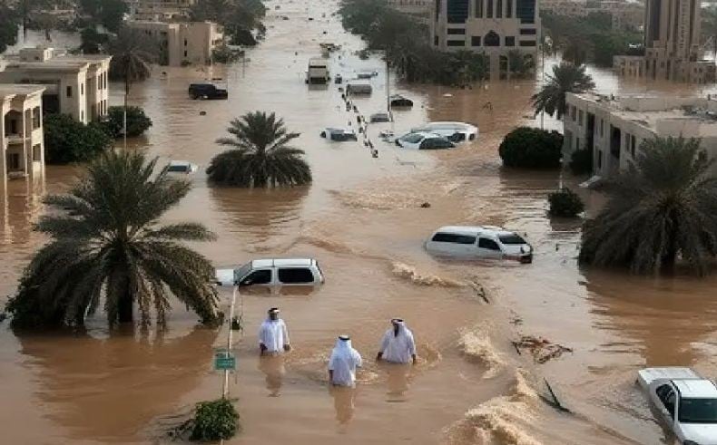 Banjir Besar di Makkah, Hujan Lebat Diperkirakan Masih Guyur Saudi Pekan Ini