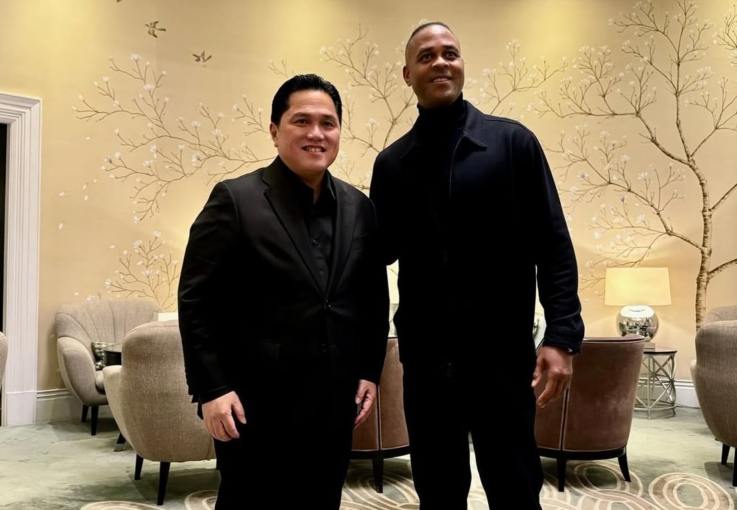 Sambut Patrick Kluivert, Erick Thohir: Terima Kasih STY, Kini Kita Mulai Babak Baru Sepak Bola Indonesia!