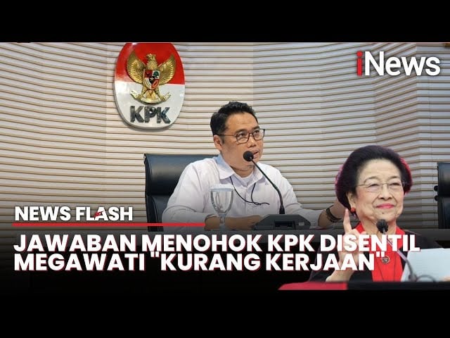 Disebut Megawati Kurang Kerjaan gegara Kasus Hasto, KPK Respons Begini 