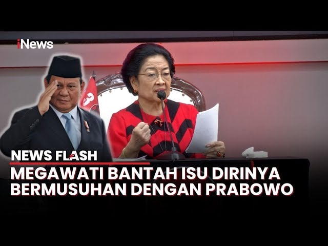 Megawati Bantah Isu Musuhan dengan Prabowo: Dia Senang Saya Masakin Nasi Goreng