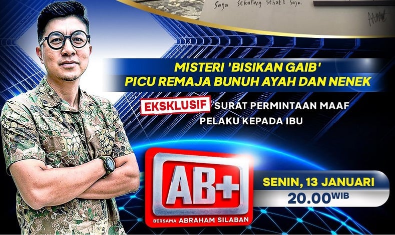 Jangan Lewatkan AB+: Misteri Bisikan Gaib Picu Remaja Bunuh Ayah dan Nenek, Hanya di iNews