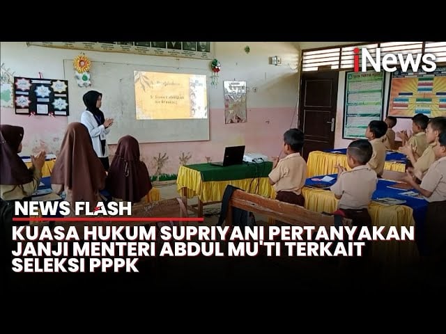 Supriyan Tak Lolos Seleksi PPPK, padahal sempat Dapat Janji Bantuan Afirmasi dari Mendikdasmen   