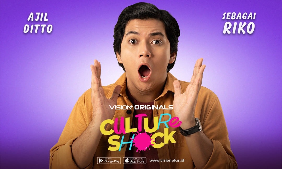 Ternyata Ajil Ditto Tak Pernah Lakuin Ini, Cek Poster Karakternya di Series Culture Shock