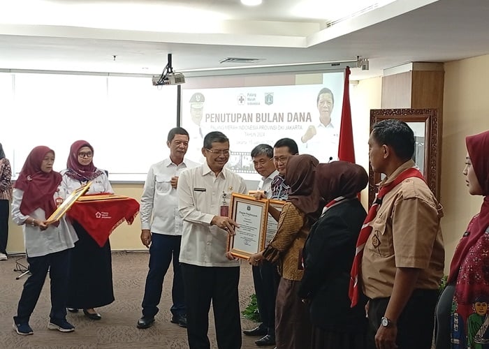 Perolehan Bulan Dana PMI DKI Jakarta 2024 Tembus Rp39,7 Miliar